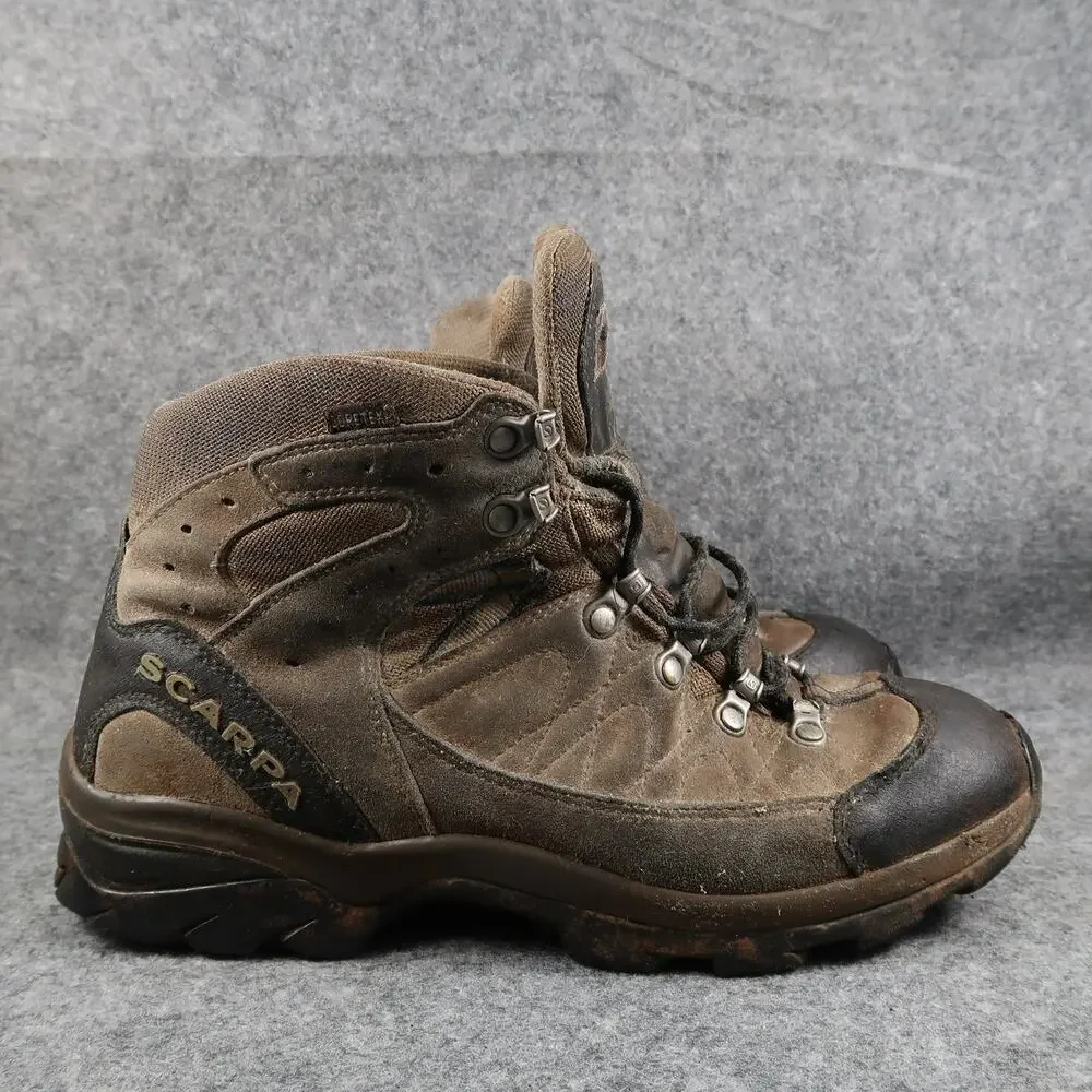 Scarpa Shoes Mens 8 Hiking Boots Kailash GTX Trek Lace Up Leather Outdoor Sport